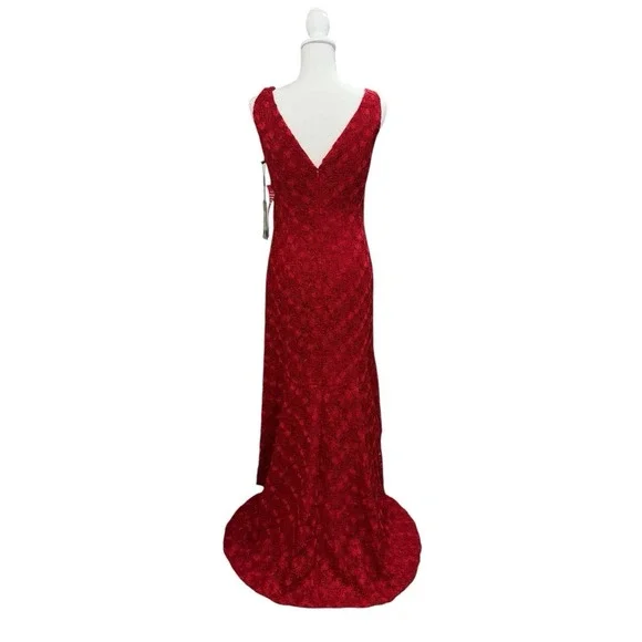 green emerald velvet dress 1980s Karl Lagerfeld Fendi Red Silk Satin Strapless Evening Dress w Bolero
